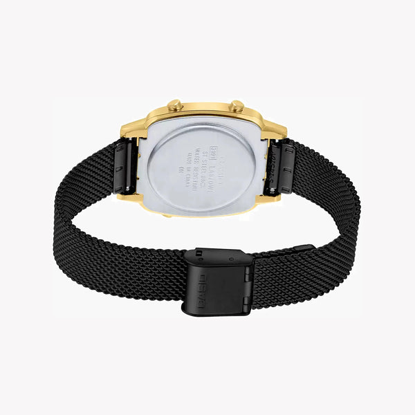 Casio La670wemb-1df Elegant Adventure - Women's Digital Watch With Gold Resin Case & Stylish Mesh Band by i-watch