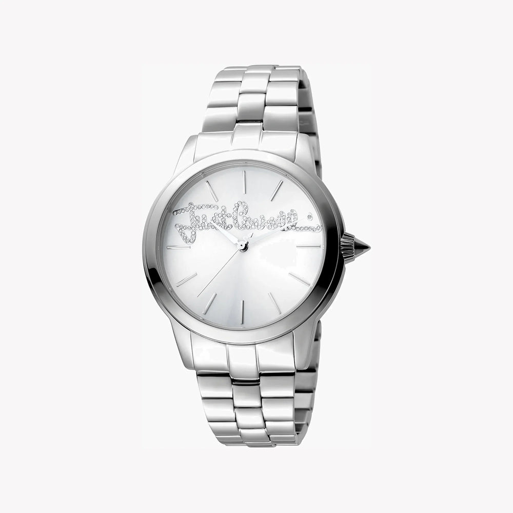 Just Cavalli Women's Silver Watch, Silver Dial | Jc1l006m0055 by i-watch