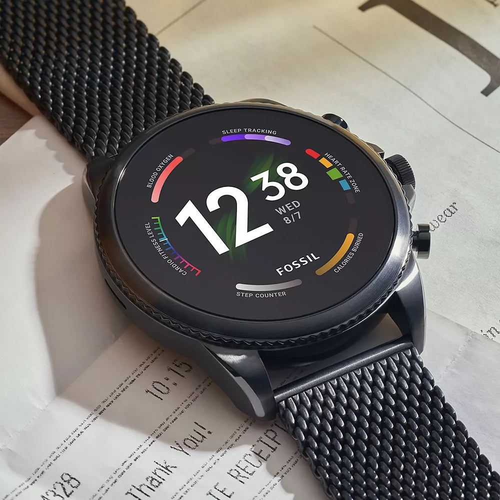 FOSSIL FTW4066 CLASSIC BLACK STEEL - TIMELESS ELEGANCE MEN'S WATCH-i-Watch-5