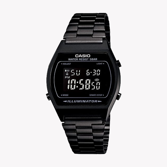 CASIO B-640WB-1BEF BOLD PERFORMANCE - STYLISH ADVENTURER UNISEX WATCH WITH BLACK METAL BAND & DISPLAY-i-Watch-2