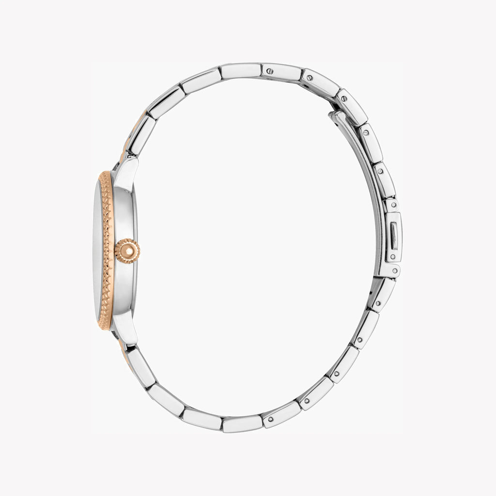 JUST CAVALLI Women's Watch with Silver & Rose Gold Stainless Steel Case and Silver & Rose Gold Stainless Steel Band-i-Watch-2