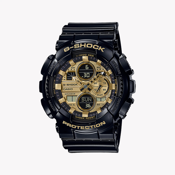 G-Shock Men's Black Resin Watch, Digital Dial | Ga-140gb-1a1dr by i-watch