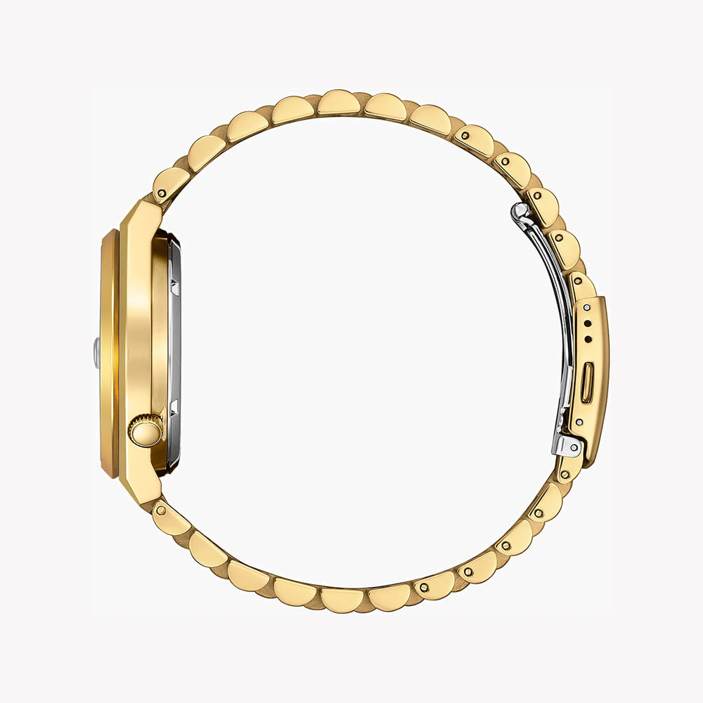 Citizen Nj0153-82x - Bold Distinction Automatic Timepiece For Men - Striking Red Dial & Gold Case by i-watch