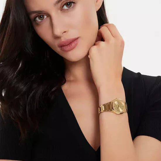 D1 MILANO Women's Gold Stainless Steel Watch, Gold Dial | D1-UTBL31 by i-watch