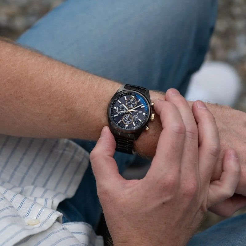 SEIKO PROSPEX SSH169J1 Men's GPS Solar Black Stainless Steel Watch-i-Watch-5