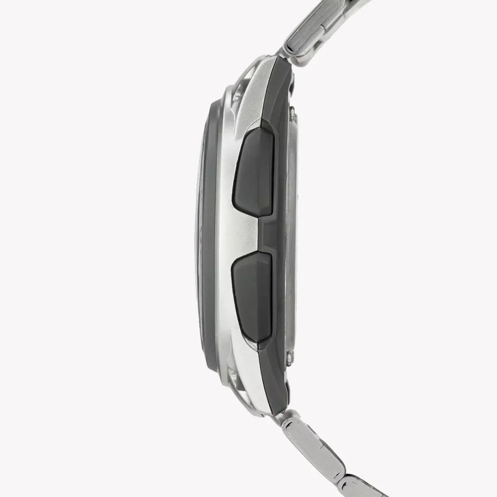 Casio Men's Stainless Steel Watch, Silver Dial | Aw-80d-7aves by i-watch