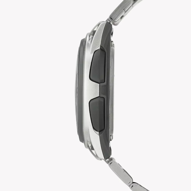 Casio Men's Stainless Steel Watch, Silver Dial | Aw-80d-7aves by i-watch