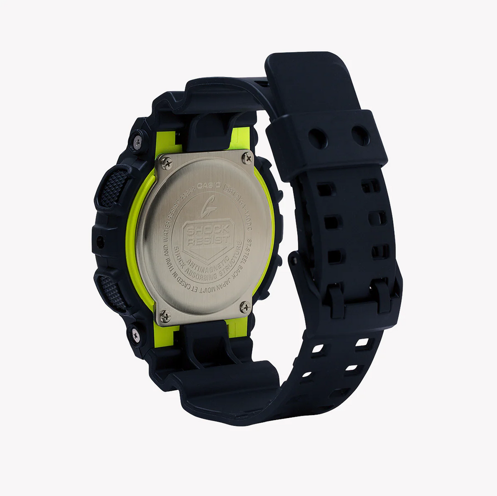 Casio G-Shock Ga-140dc-1adr - Bold Black Sporty Timepiece For Men by i-watch
