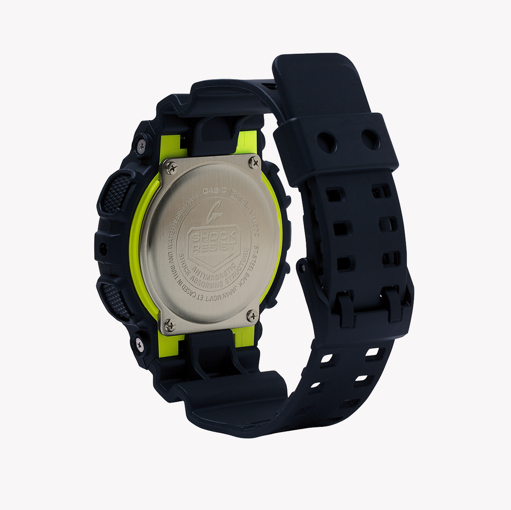 CASIO G-SHOCK GA-140DC-1ADR - BOLD BLACK SPORTY TIMEPIECE FOR MEN-i-Watch-3