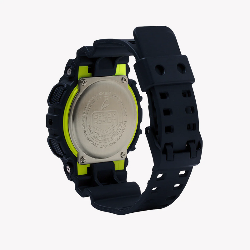 Casio G-Shock Ga-140dc-1adr - Bold Black Sporty Timepiece For Men by i-watch