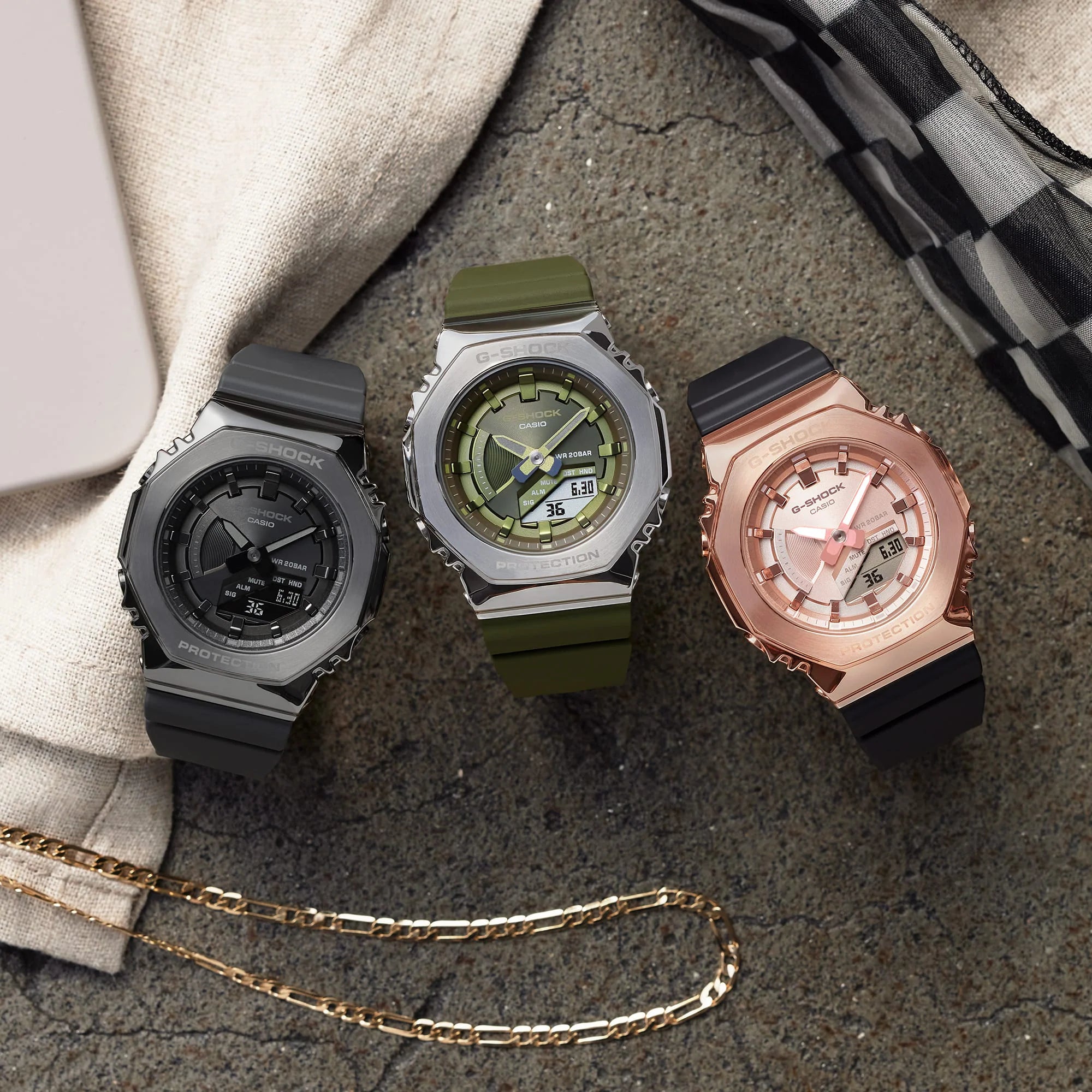 Montre femme Série: G-SHOCK - Casio modèle: GM-S2100PG-1A4ER - Horlog Montre femme Série: G-SHOCK - Casio modèle: GM-S2100PG-1A4ER - Horlog