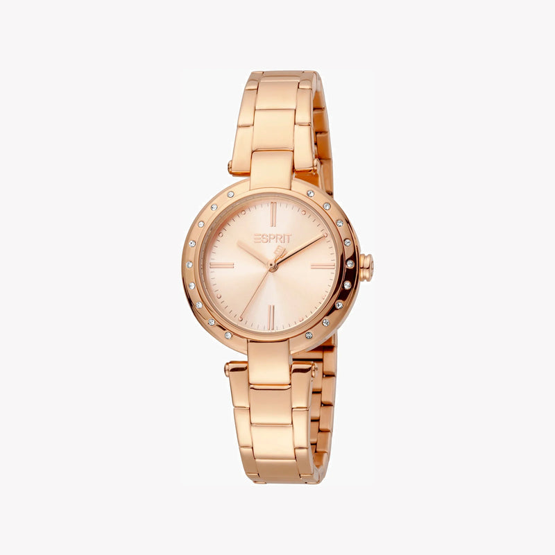 Esprit Women's Rose Gold Watch, Stainless Steel | Es1l123m0045 by i-watch