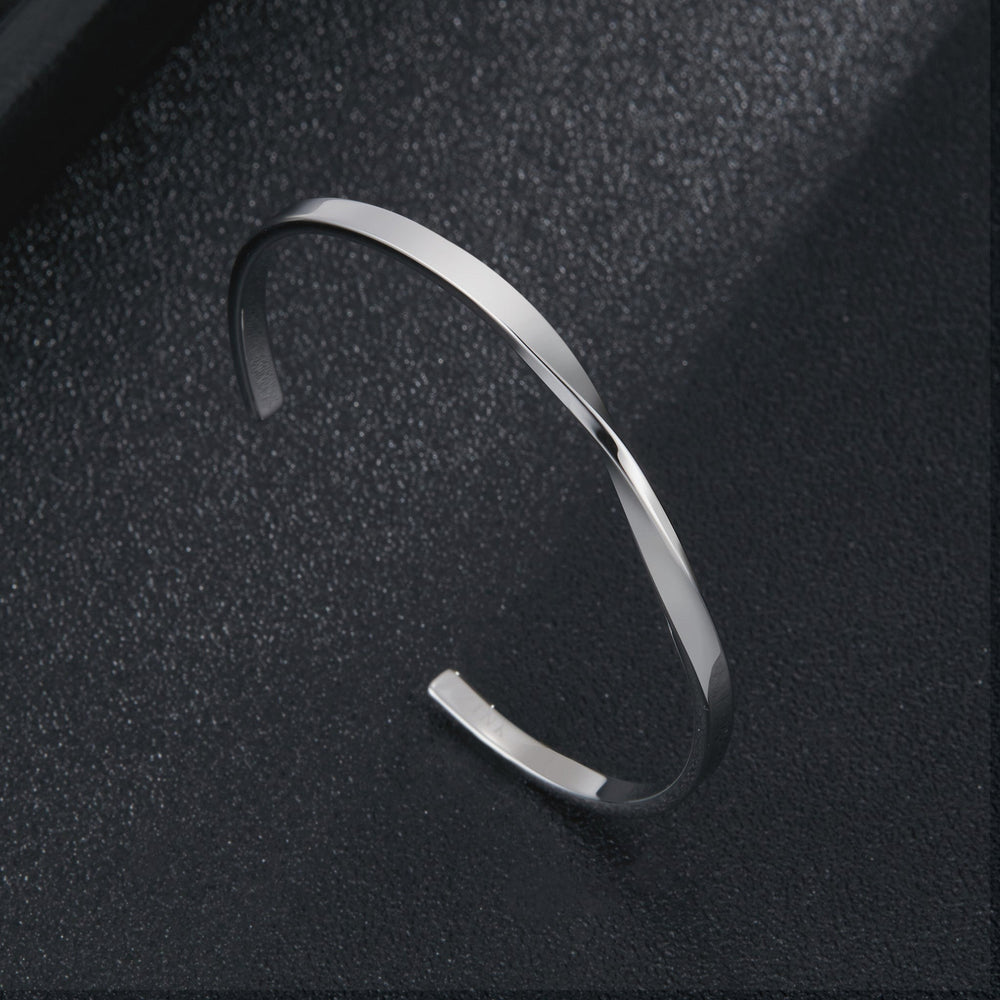 Zink Women's Silver Stainless Steel Bracelet | Zfbg007s