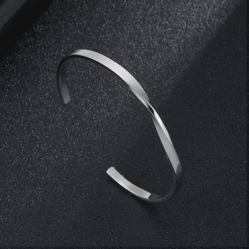 Zink Women's Silver Stainless Steel Bracelet | Zfbg007s