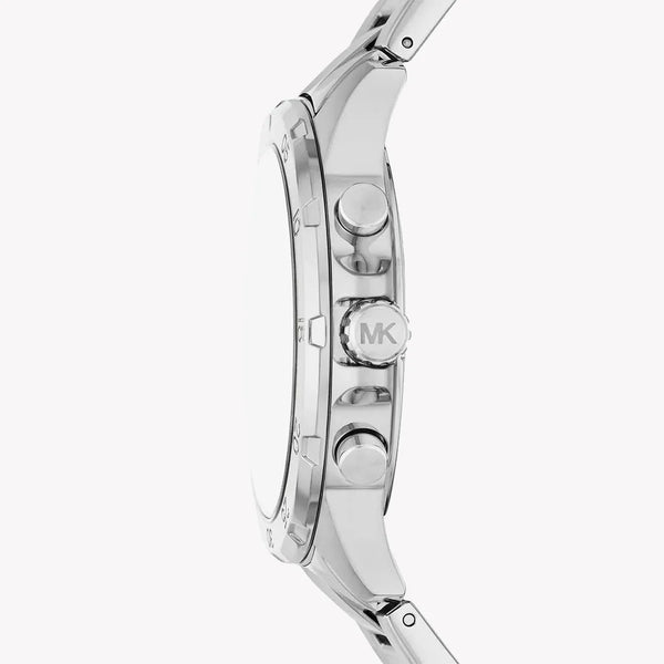 Michael Kors Men's Silver Watch, Blue Dial | Mk9105 by i-watch