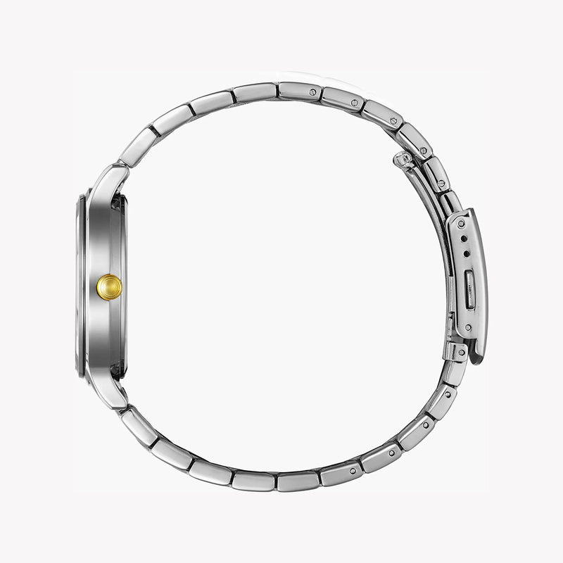 Citizen Women's Silver & Gold Watch, White Dial | Ed8184-51a by i-watch
