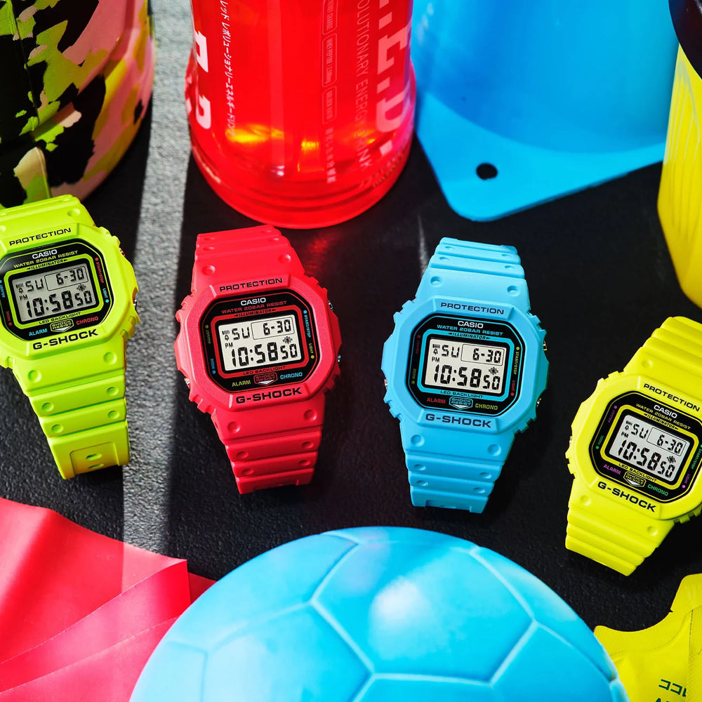 CASIO G-SHOCK DW-5600EP-4ER - UNMATCHED RESILIENCE: BOLD RED MEN'S ADVENTURE WATCH-i-Watch-3