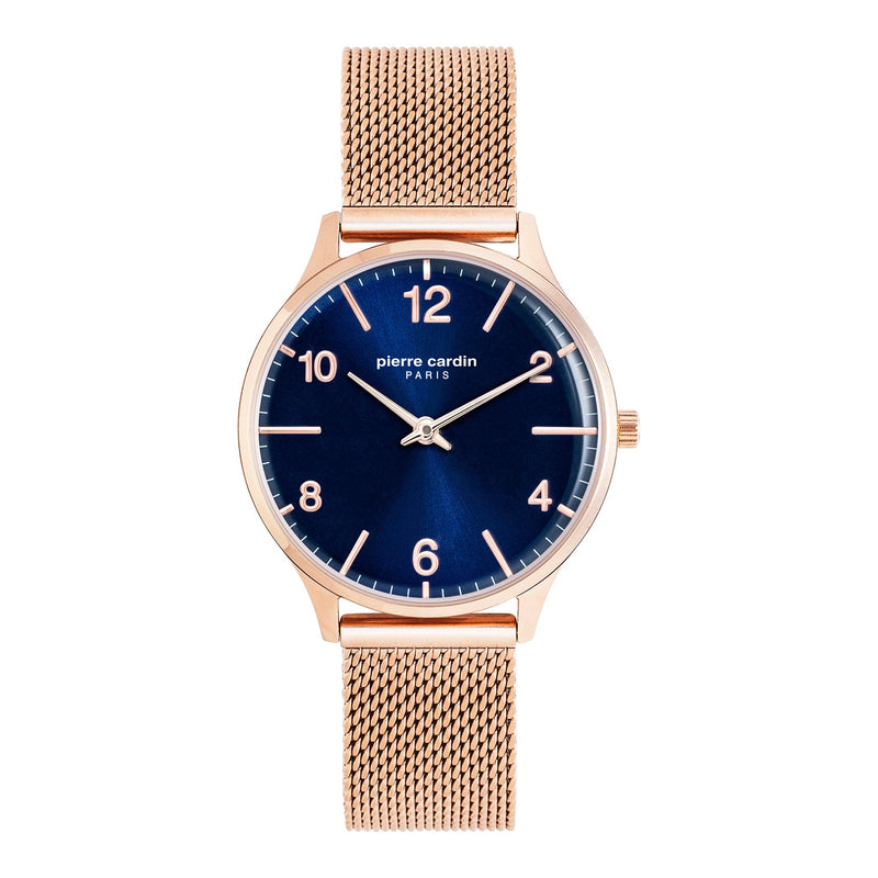 Pierre Cardin Women's Watch With Rose Gold Stainless Steel Case And Rose Gold Stainless Steel Band by i-watch