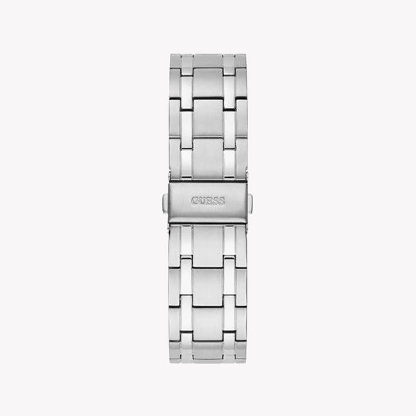 Guess Watches Men's Silver Stainless Steel, Black Dial | Gw0330g1 by i-watch