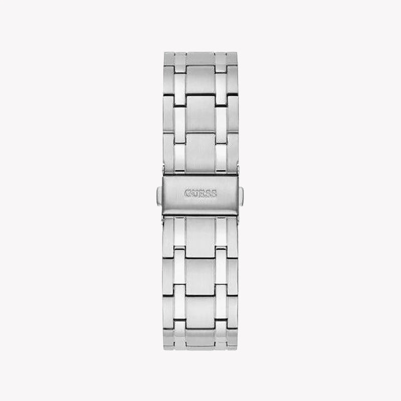 Guess Watches Men's Silver Stainless Steel, Black Dial | Gw0330g1 by i-watch