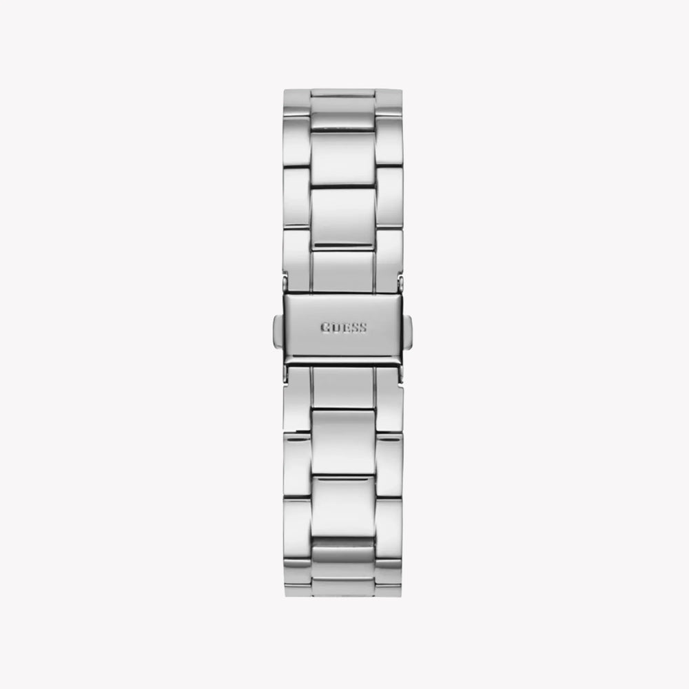 Guess Women's Silver Stainless Steel Watch, White Dial | W1158l3 by i-watch