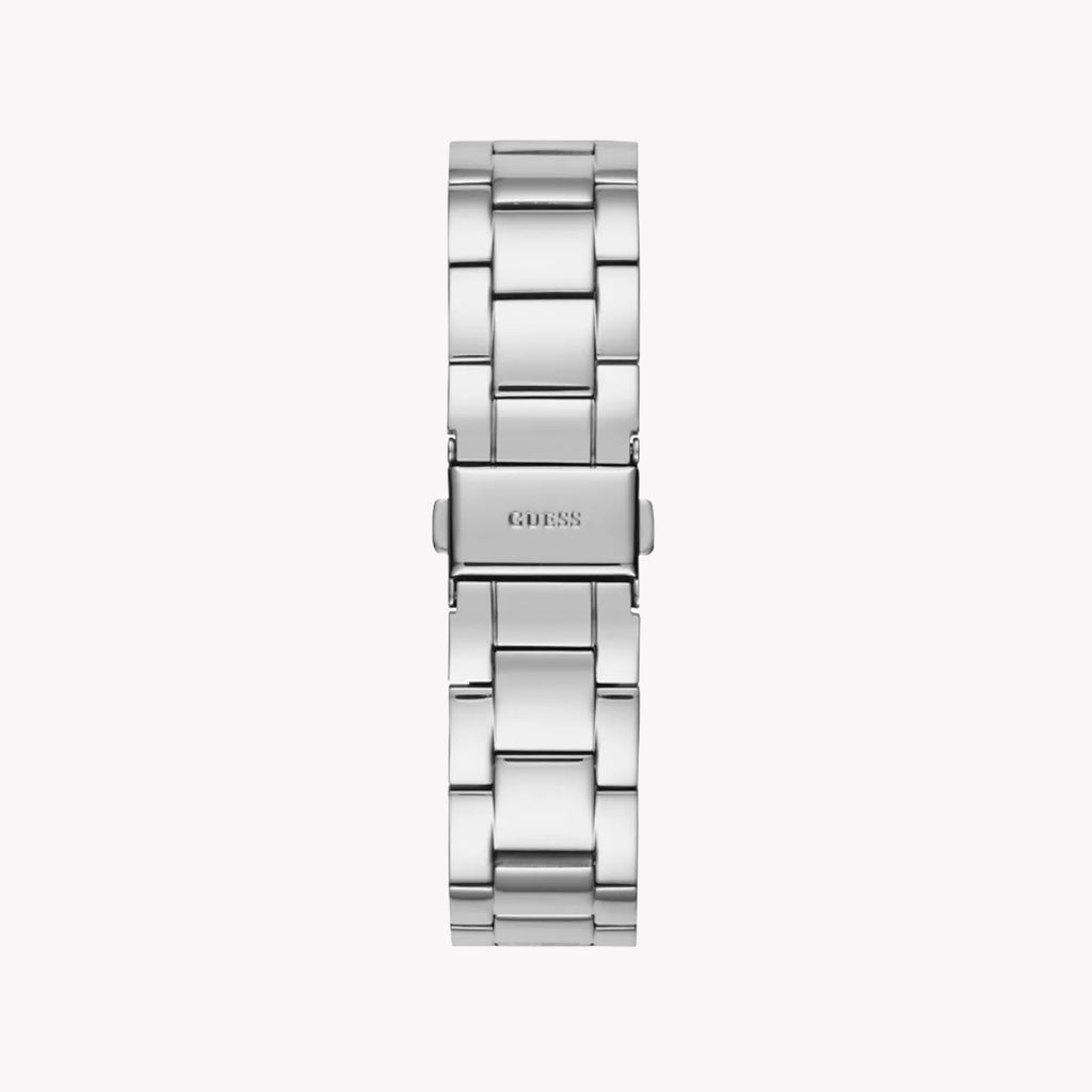 GUESS W1158L3 - CHIC SOPHISTICATION: ELEGANT WOMEN'S TIMEPIECE IN SILVER & WHITE-i-Watch-3