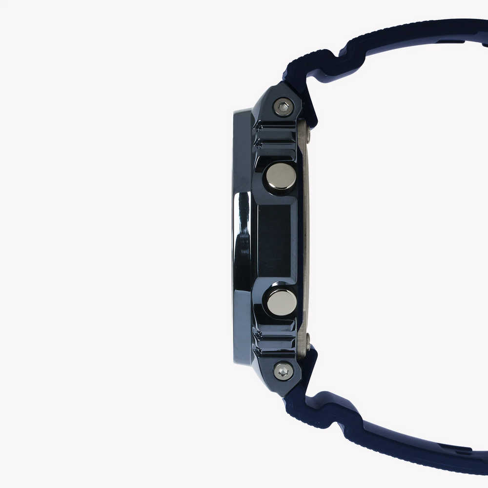 G-Shock Men's Blue Stainless Steel Watch, Blue Dial | Gm-2100n-2adr by i-watch