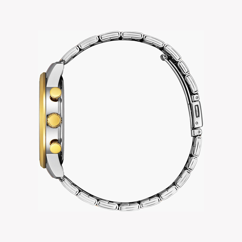 CITIZEN AN8059-56L - ELEGANT TIMEKEEPER: MEN'S QUARTZ CHRONOGRAPH WITH STUNNING BLUE DIAL-i-Watch-3