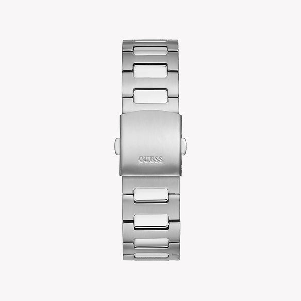 Guess Men's Silver Watch, Black Dial | Gw0427g1 by i-watch