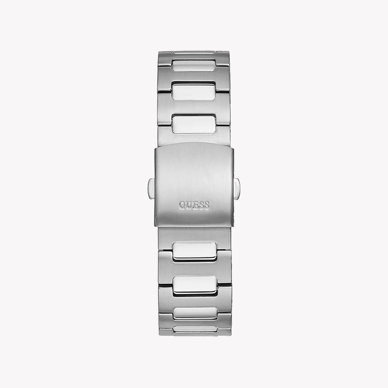 Guess Men's Silver Watch, Black Dial | Gw0427g1 by i-watch