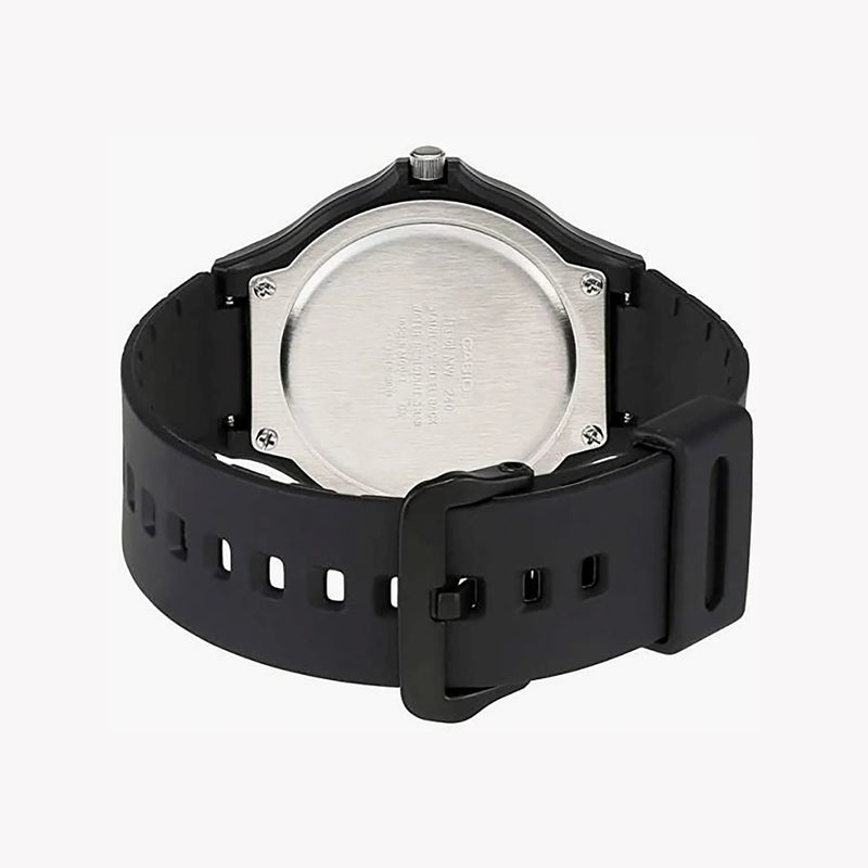 CASIO MW-240-1EVDF ENDURING ELEGANCE - MINIMALIST MEN'S TIMEPIECE WITH BLACK ON BLACK DESIGN-i-Watch-2