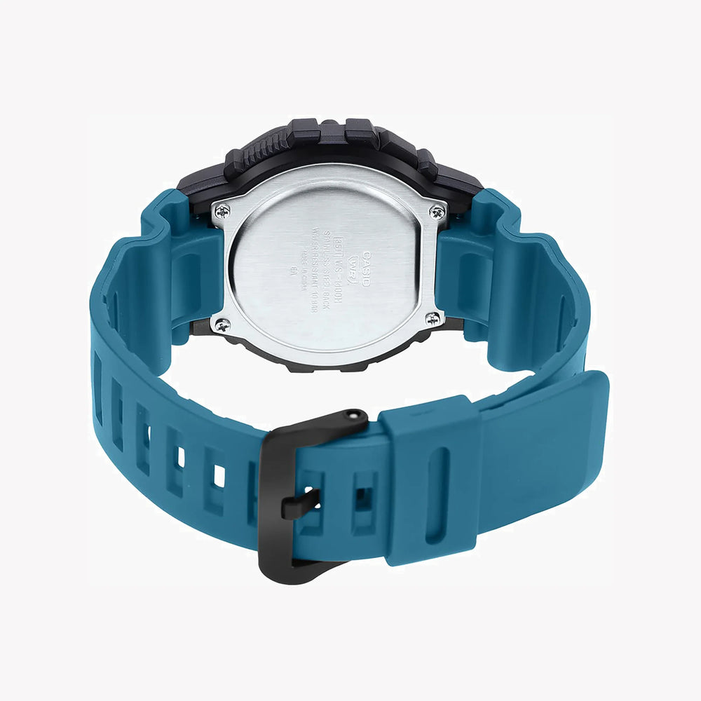 Casio Ws-1400h-3avdf Dynamic Adventurer - Sporty Men's Watch With Black Resin Case And Blue Band by i-watch