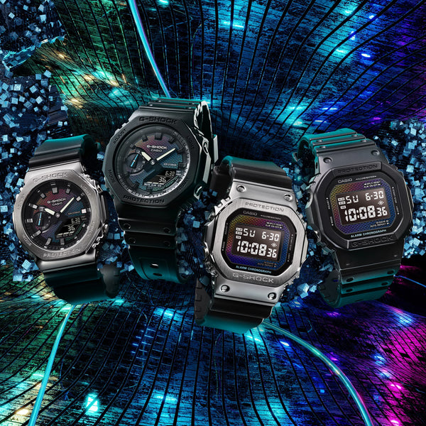 G-Shock Unisex Stainless Steel & Resin, Multicolour Dial | Gm-5600rw-1er