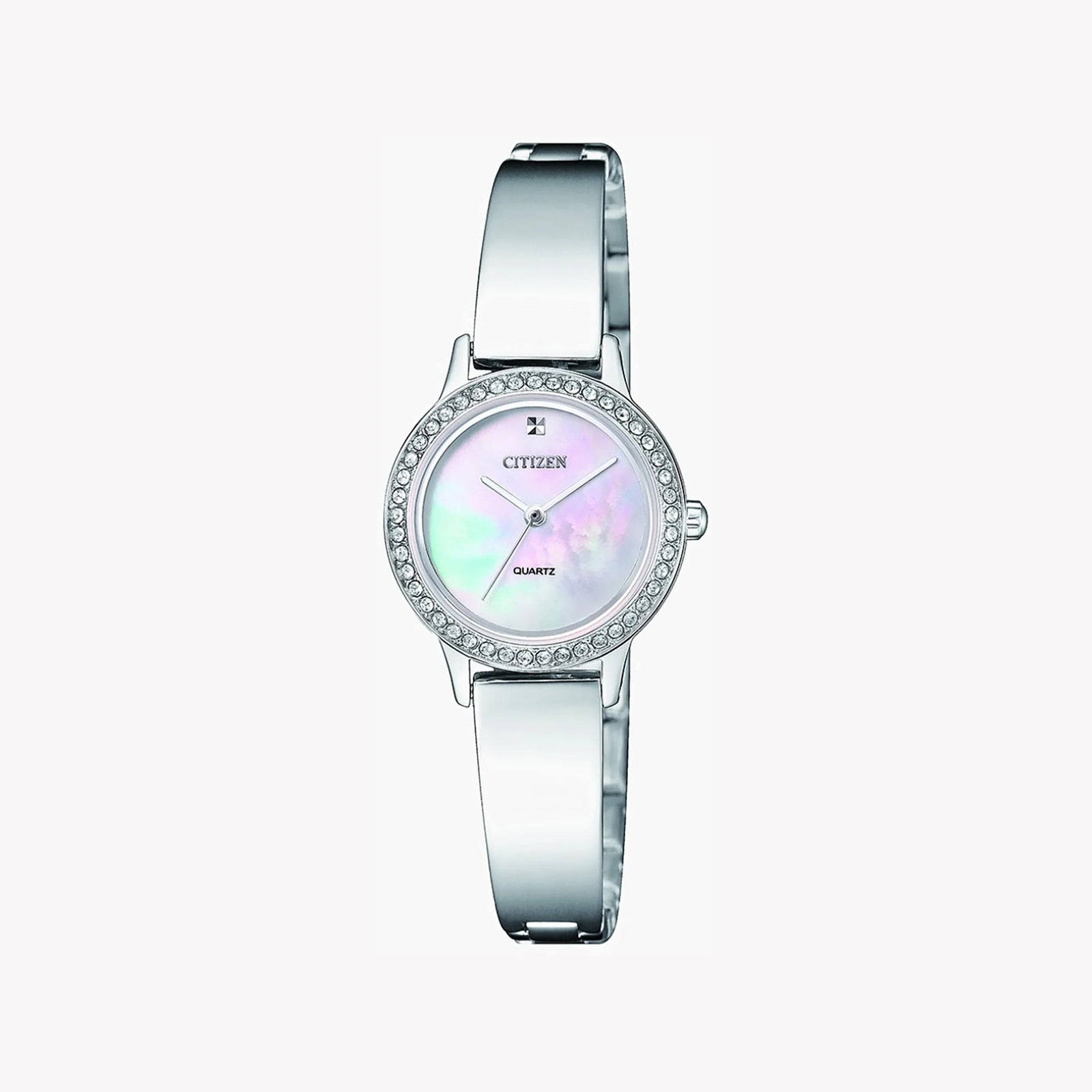 Citizen Ej6130-51d - Charming Sophistication Women's Watch With Pink Dial & Stainless Steel Band by i-watch