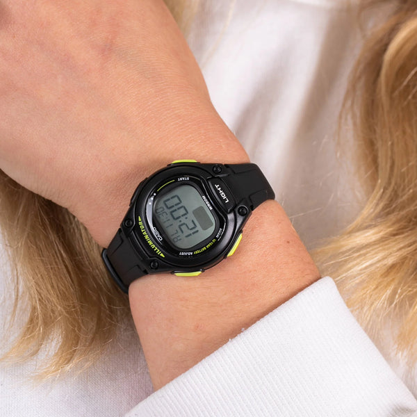 Timeless Elegance Women's Black Resin Watch, Digital | Lw-203-1bvef by i-watch