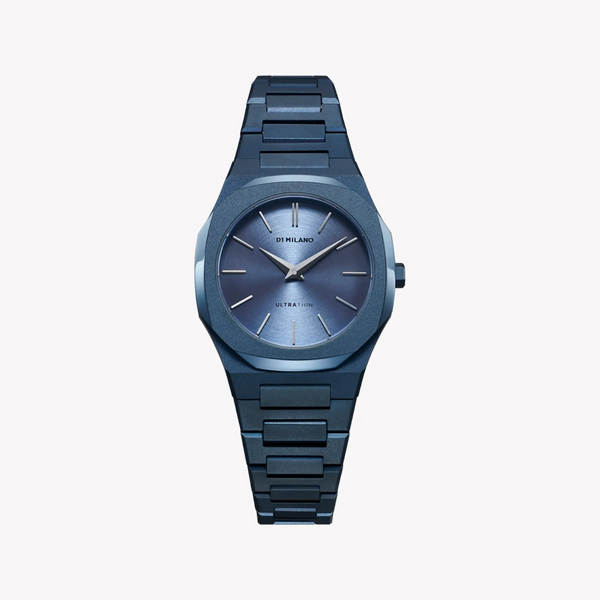 D1 MILANO Women's Blue Stainless Steel Watch, Blue Dial | D1-UTBL33 by i-watch