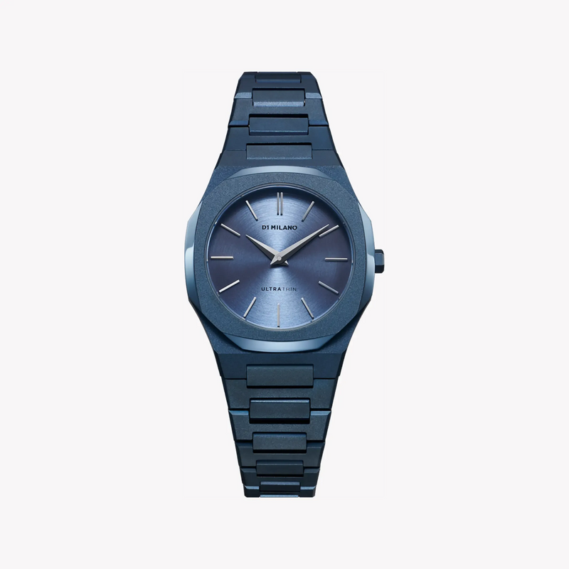 D1 MILANO Women's Blue Stainless Steel Watch, Blue Dial | D1-UTBL33 by i-watch