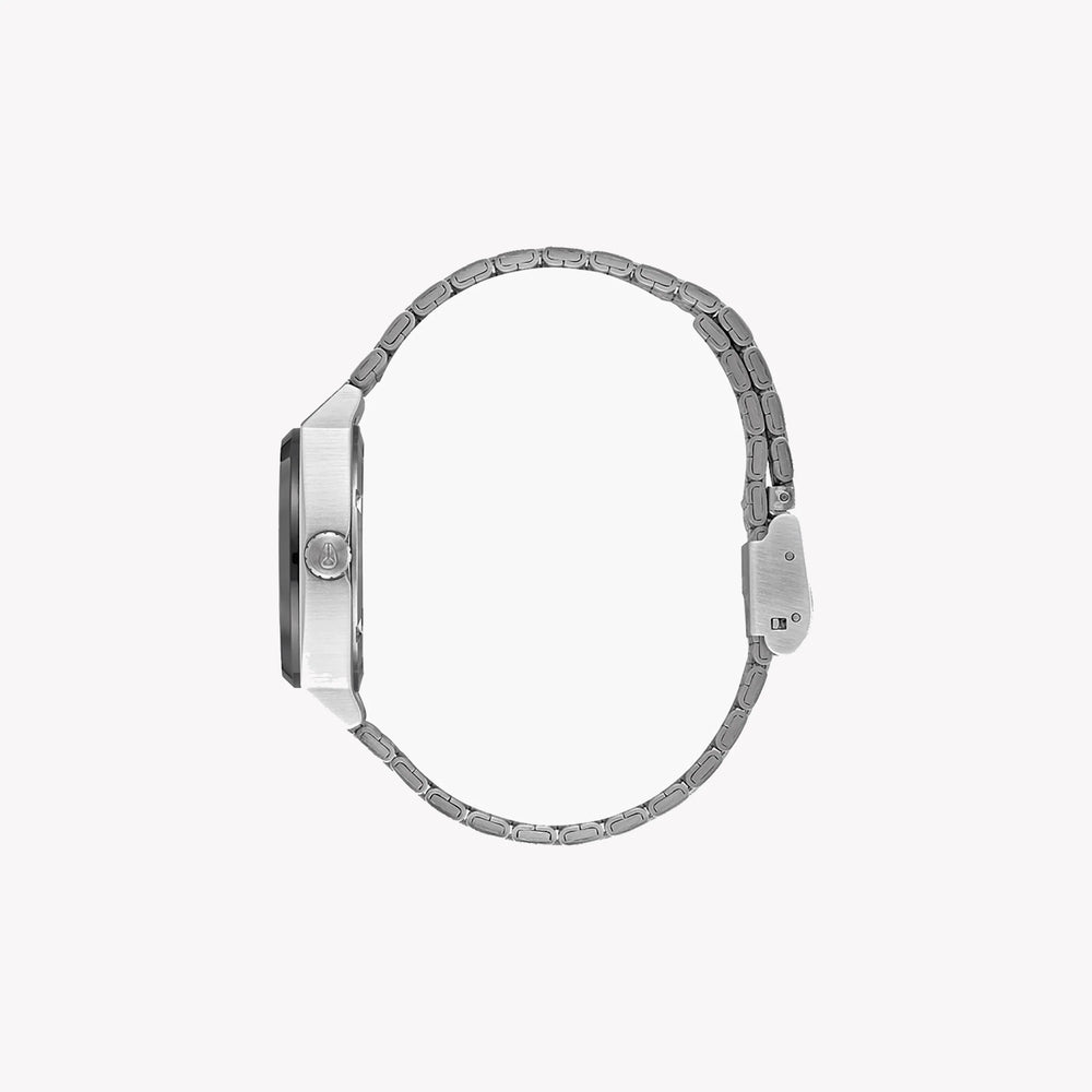 Nixon Women's Silver Stainless Steel, Black Dial | A1130-2971 by i-watch