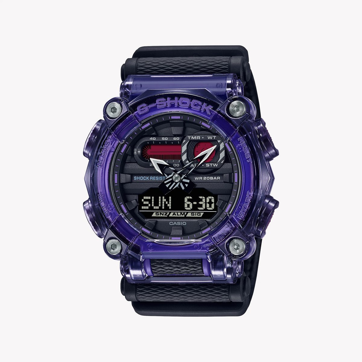 Casio G-Shock Ga-900ts-6adr - Bold Black Adventurer Men's Watch With Rugged Style & 200m Water Resistance by i-watch