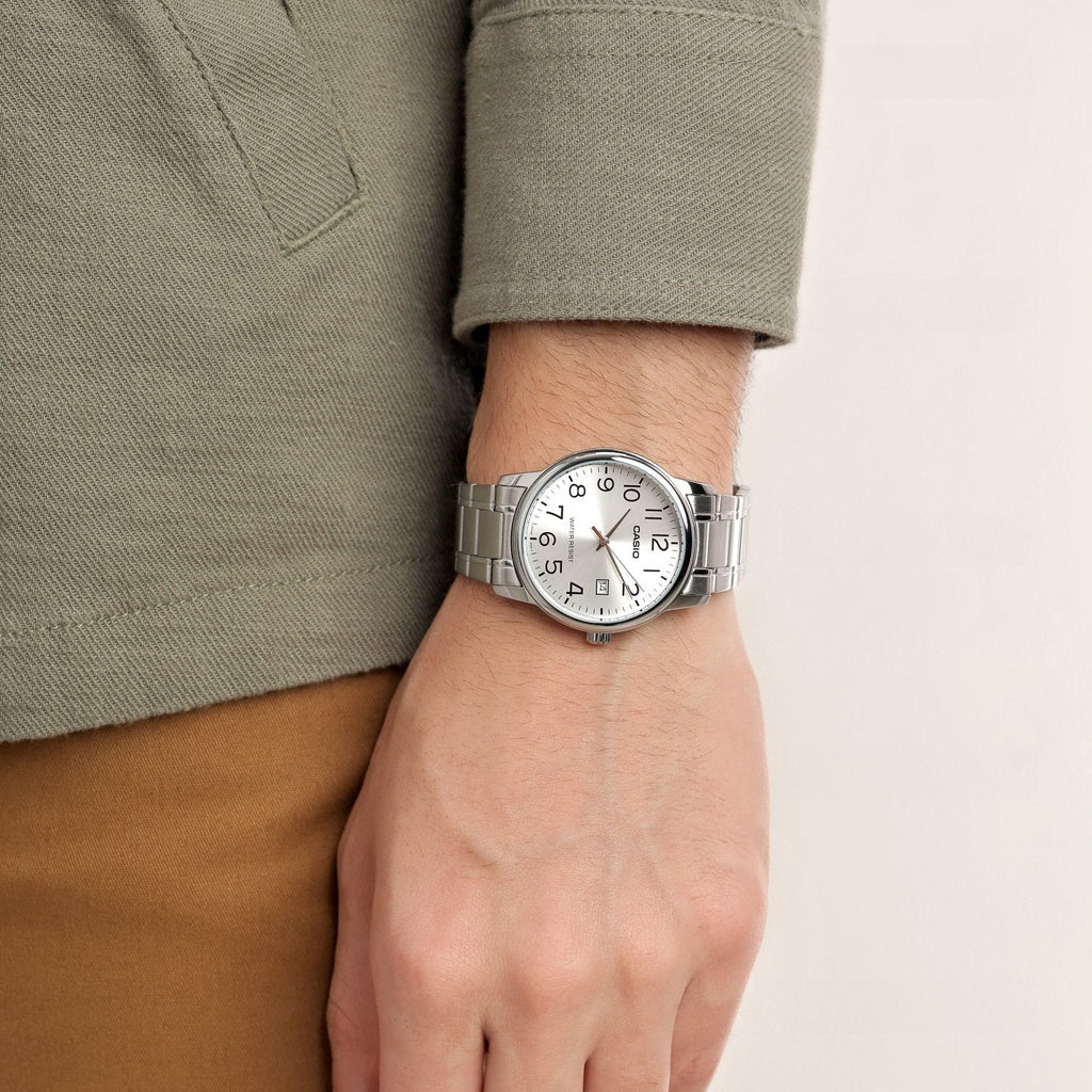 MTP-V002D-7BUDF - ELEGANT TIMEPIECE FOR THE MODERN GENTLEMAN-i-Watch-4