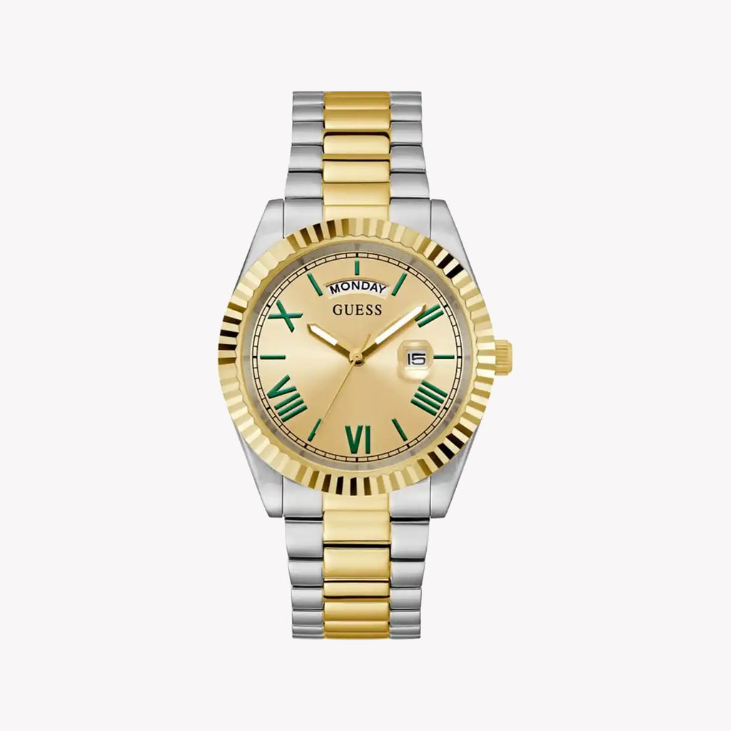 GUESS GW0265G14 Stylish Men's Watch in Silver & Gold-i-Watch