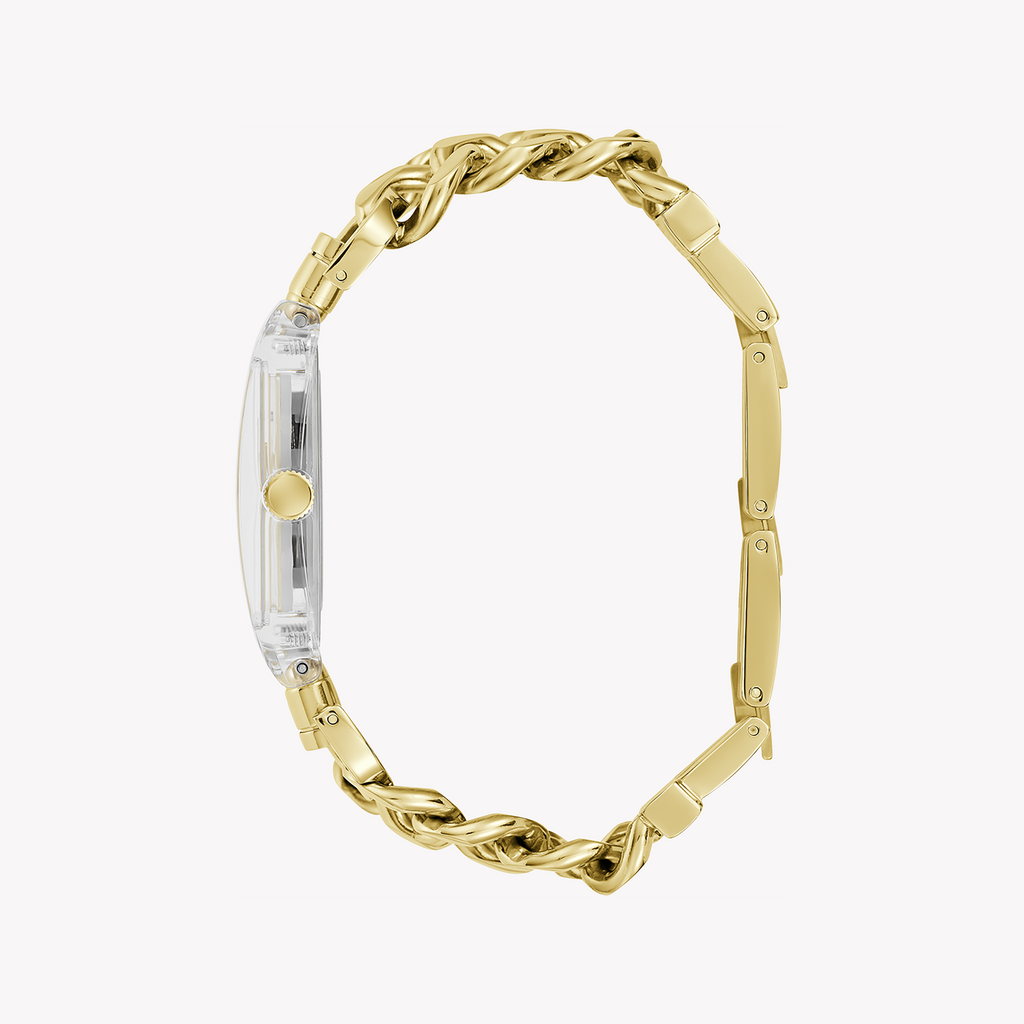 GUESS GW0669L1 RADIANT ELEGANCE - STUNNING WOMEN'S WATCH WITH GOLD BAND & CHAMPAGNE DIAL-i-Watch-2