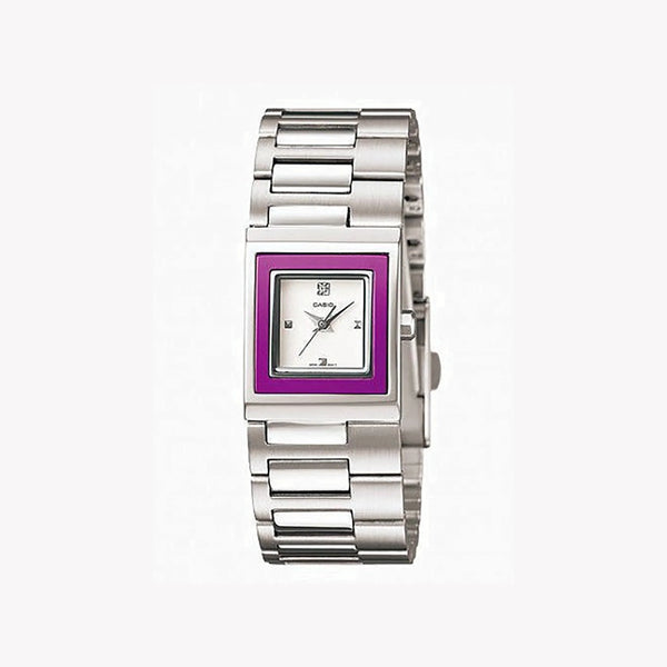 Casio Women's Stainless Steel Watch, Silver Dial | Ltp-1317d-6cdf by i-watch