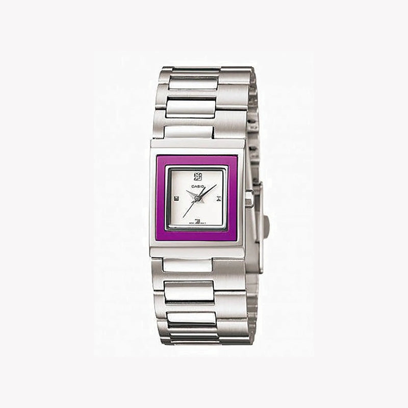 Casio Women's Stainless Steel Watch, Silver Dial | Ltp-1317d-6cdf by i-watch