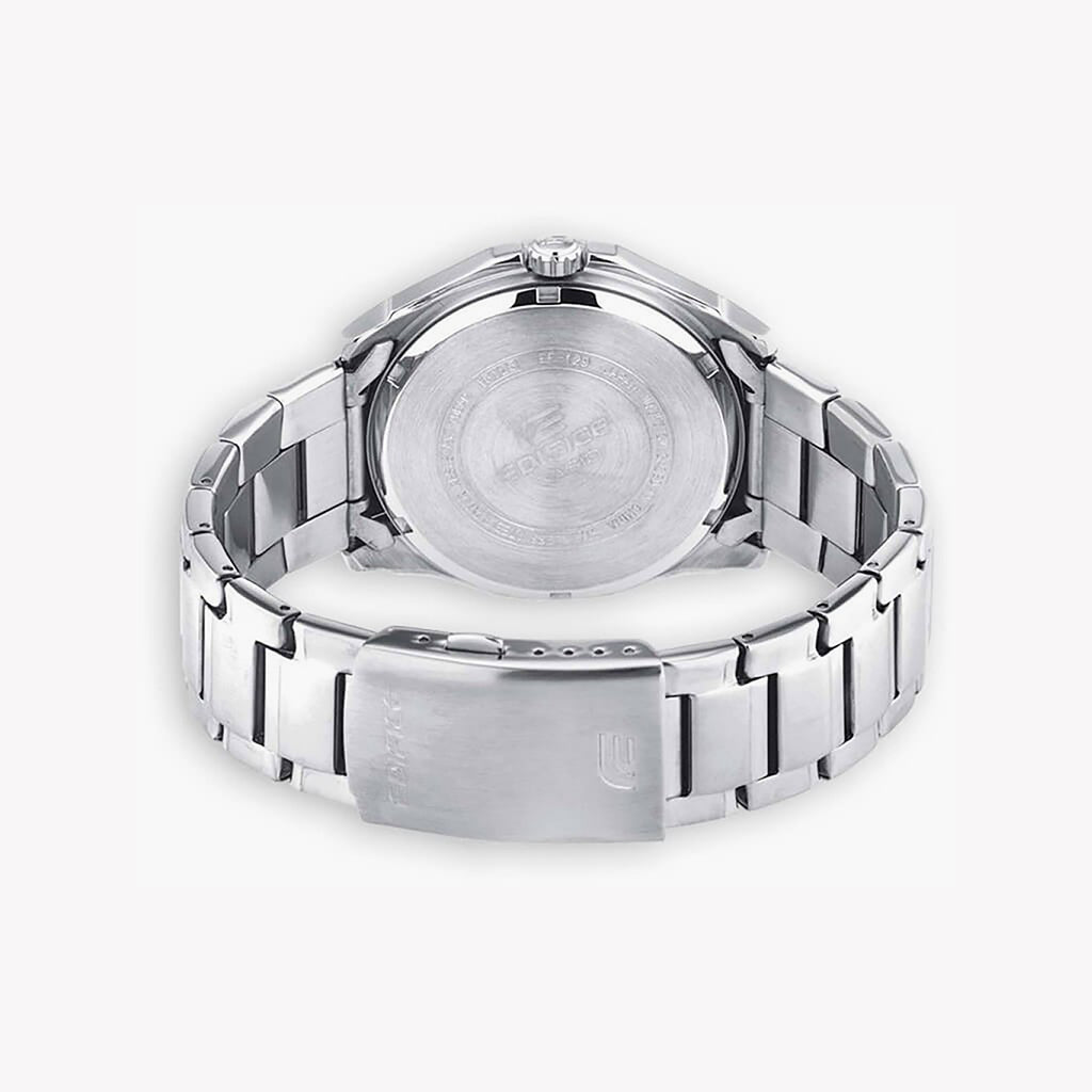 EDIFICE EF-129D-1AVEF - TIMELESS ELEGANCE IN STAINLESS STEEL FOR THE MODERN MAN-i-Watch-2