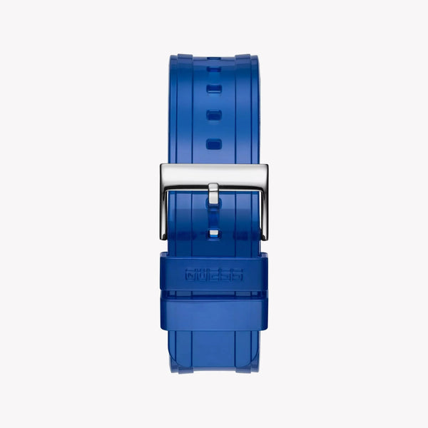 Guess Men's Blue Plastic Watch, Digital Display | Gw0270g3 by i-watch