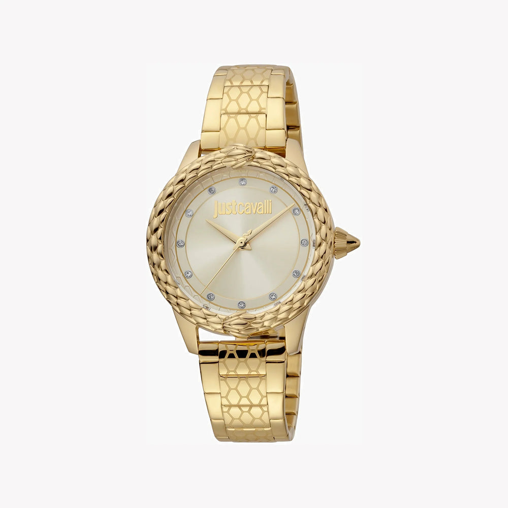 Just Cavalli Women's Gold Watch, Champagne Dial | Jc1l144m0055 by i-watch