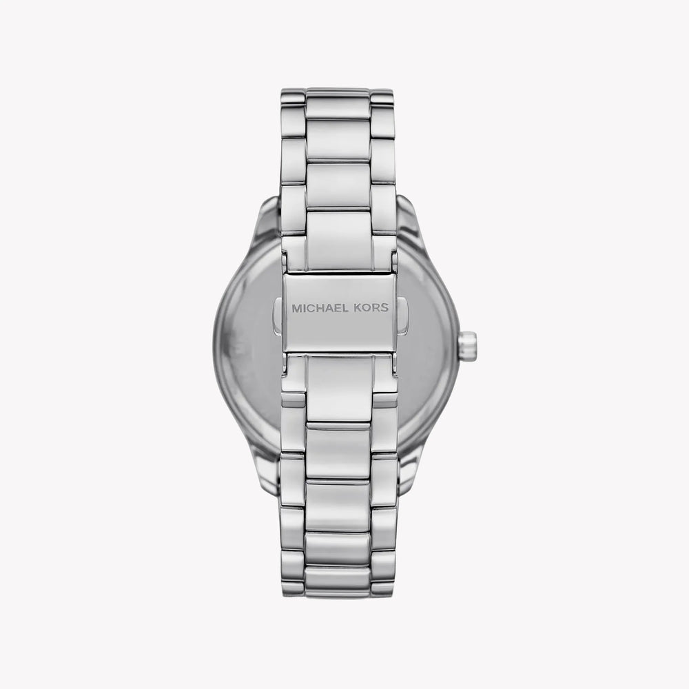 Michael Kors Women's Silver Stainless Steel, Pink Dial | Mk7298 by i-watch