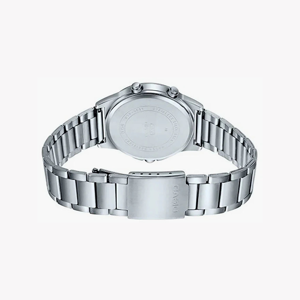 MTP-VC01D-2EUDF - TIMELESS ELEGANCE - MEN'S STAINLESS STEEL WATCH WITH BLUE DIAL-i-Watch-2