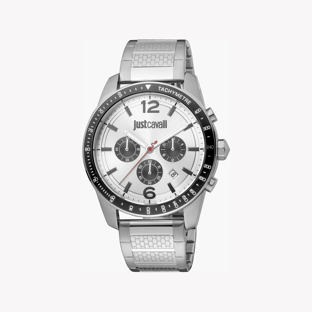 Just Cavalli Men's Silver Watch, Elegant Design | Jc1g204m0045 by i-watch